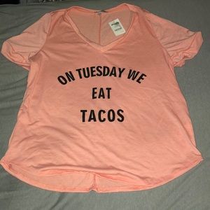 V-neck Graphic T-shirt